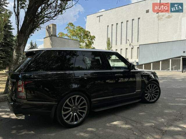 Чорний Ленд Ровер Рендж Ровер, об'ємом двигуна 5 л та пробігом 143 тис. км за 43700 $, фото 7 на Automoto.ua