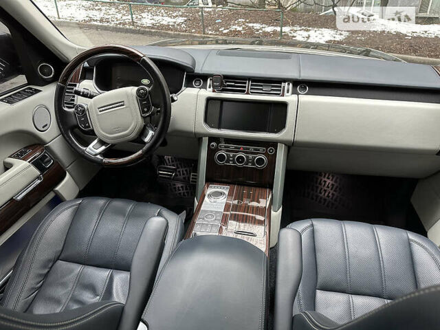 Черный Ленд Ровер Рендж Ровер, объемом двигателя 4.4 л и пробегом 250 тыс. км за 29900 $, фото 20 на Automoto.ua