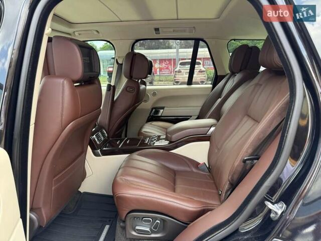 Черный Ленд Ровер Рендж Ровер, объемом двигателя 5 л и пробегом 167 тыс. км за 32999 $, фото 15 на Automoto.ua