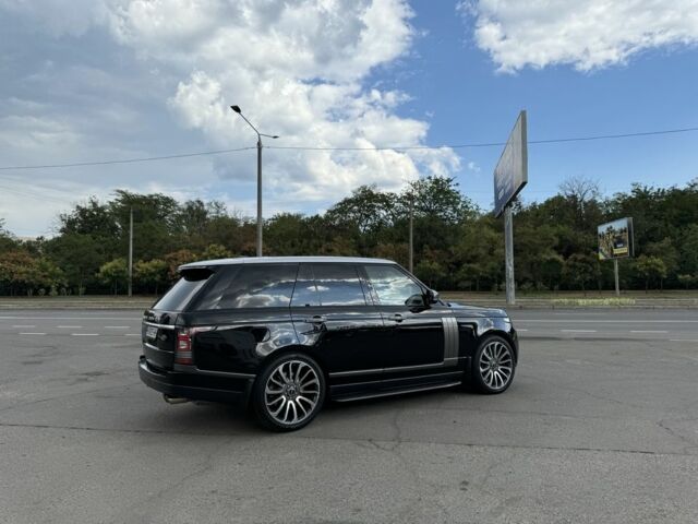 Чорний Ленд Ровер Рендж Ровер, об'ємом двигуна 5 л та пробігом 150 тис. км за 34999 $, фото 2 на Automoto.ua