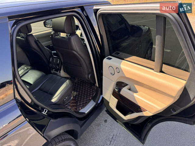 Черный Ленд Ровер Рендж Ровер, объемом двигателя 4.4 л и пробегом 152 тыс. км за 40000 $, фото 13 на Automoto.ua