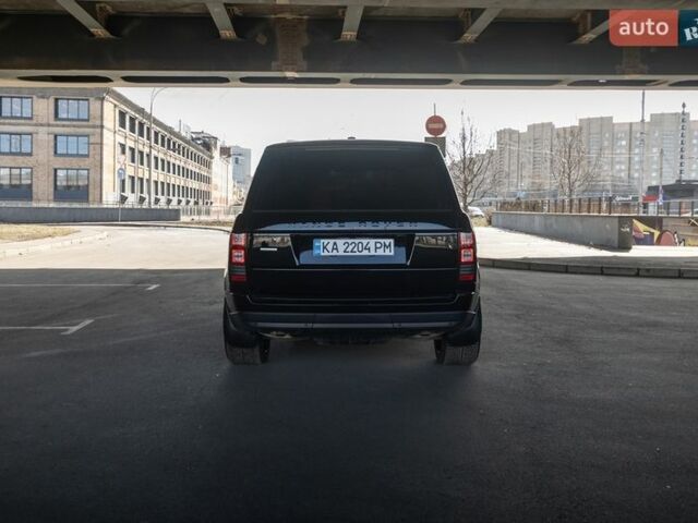 Черный Ленд Ровер Рендж Ровер, объемом двигателя 5 л и пробегом 52 тыс. км за 43500 $, фото 3 на Automoto.ua