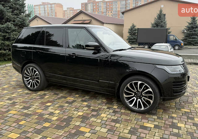 Черный Ленд Ровер Рендж Ровер, объемом двигателя 5 л и пробегом 150 тыс. км за 39800 $, фото 3 на Automoto.ua