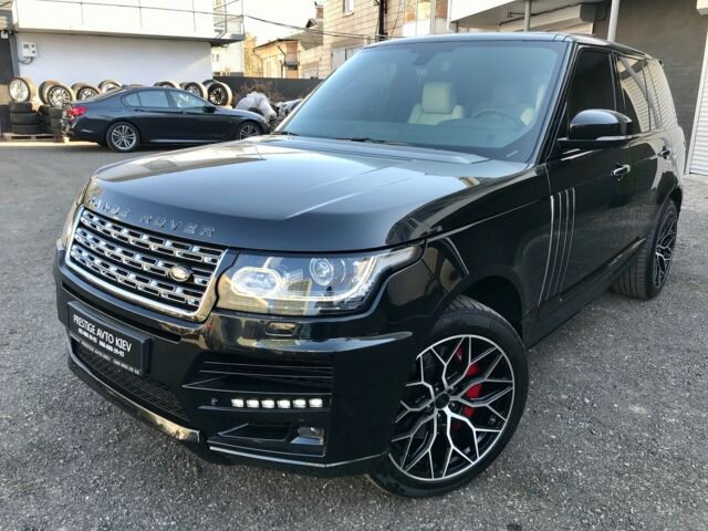 Чорний Ленд Ровер Рендж Ровер, об'ємом двигуна 5 л та пробігом 90 тис. км за 56500 $, фото 13 на Automoto.ua