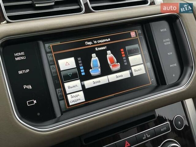 Черный Ленд Ровер Рендж Ровер, объемом двигателя 4.4 л и пробегом 132 тыс. км за 36900 $, фото 27 на Automoto.ua