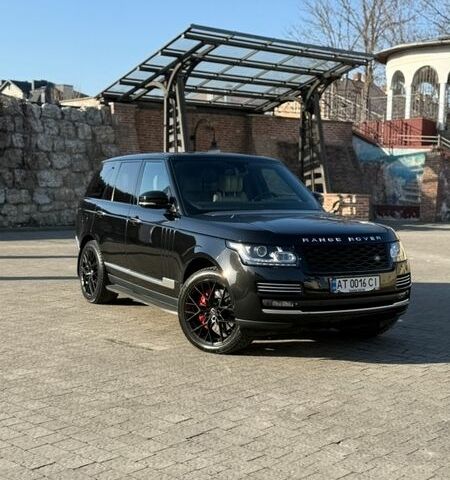 Чорний Ленд Ровер Рендж Ровер, об'ємом двигуна 5 л та пробігом 208 тис. км за 28000 $, фото 1 на Automoto.ua