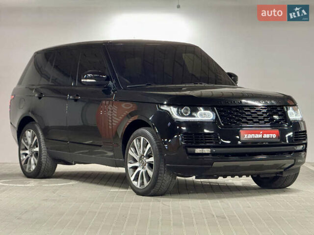 Черный Ленд Ровер Рендж Ровер, объемом двигателя 4.95 л и пробегом 159 тыс. км за 32000 $, фото 2 на Automoto.ua