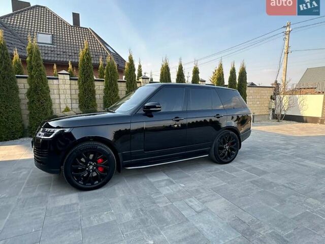 Чорний Ленд Ровер Рендж Ровер, об'ємом двигуна 5 л та пробігом 207 тис. км за 25900 $, фото 6 на Automoto.ua