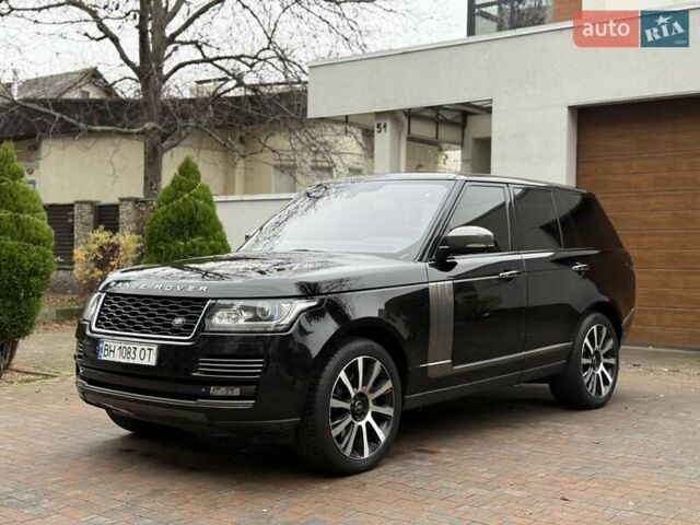 Чорний Ленд Ровер Рендж Ровер, об'ємом двигуна 5 л та пробігом 175 тис. км за 26950 $, фото 61 на Automoto.ua