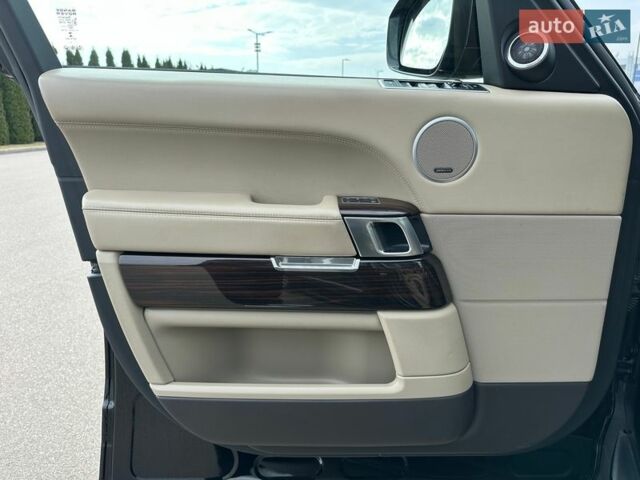 Черный Ленд Ровер Рендж Ровер, объемом двигателя 5 л и пробегом 52 тыс. км за 37800 $, фото 11 на Automoto.ua