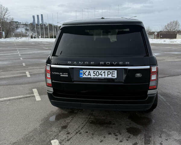 Черный Ленд Ровер Рендж Ровер, объемом двигателя 5 л и пробегом 250 тыс. км за 25000 $, фото 5 на Automoto.ua