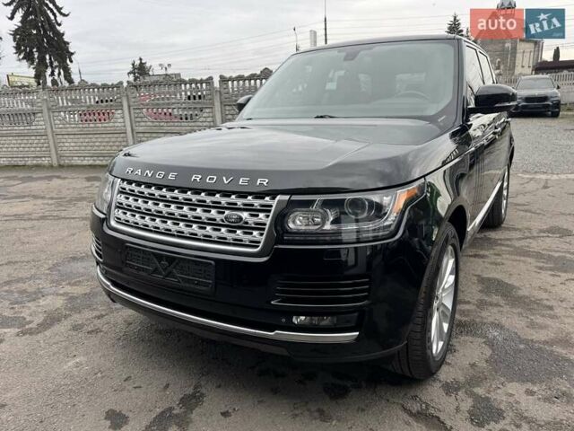 Черный Ленд Ровер Рендж Ровер, объемом двигателя 3 л и пробегом 183 тыс. км за 28900 $, фото 77 на Automoto.ua
