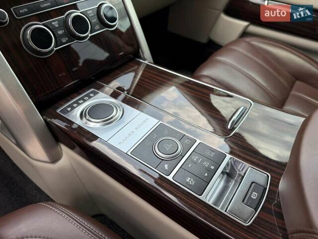 Черный Ленд Ровер Рендж Ровер, объемом двигателя 5 л и пробегом 167 тыс. км за 32999 $, фото 16 на Automoto.ua