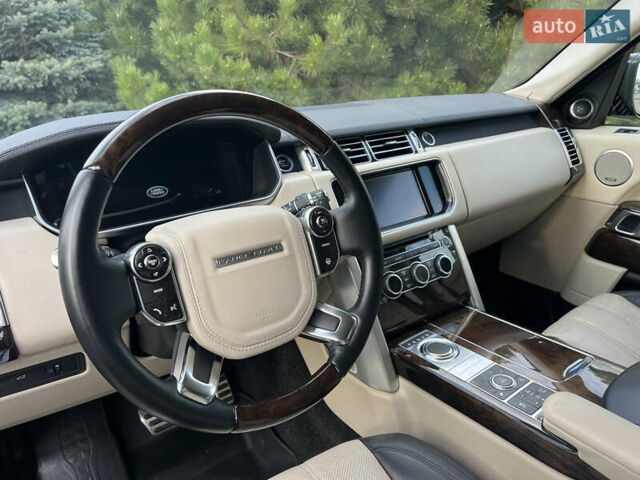 Черный Ленд Ровер Рендж Ровер, объемом двигателя 4.37 л и пробегом 170 тыс. км за 29900 $, фото 27 на Automoto.ua