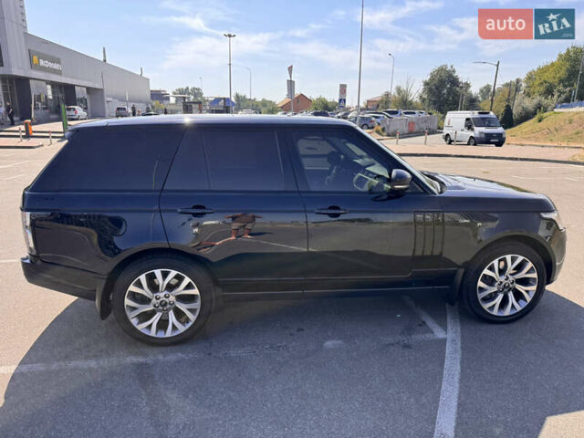 Черный Ленд Ровер Рендж Ровер, объемом двигателя 4.4 л и пробегом 152 тыс. км за 40000 $, фото 6 на Automoto.ua