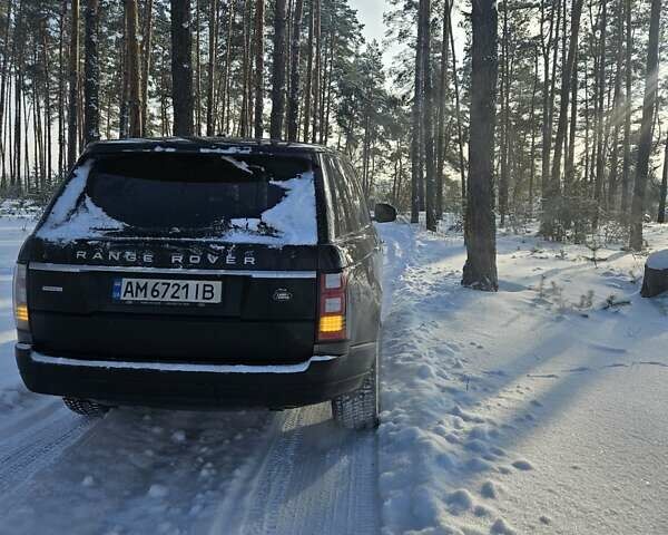 Чорний Ленд Ровер Рендж Ровер, об'ємом двигуна 5 л та пробігом 186 тис. км за 31000 $, фото 11 на Automoto.ua