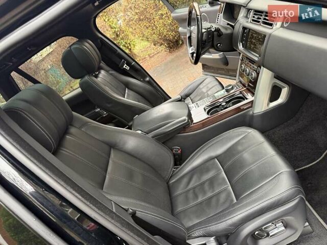 Чорний Ленд Ровер Рендж Ровер, об'ємом двигуна 5 л та пробігом 175 тис. км за 26950 $, фото 49 на Automoto.ua