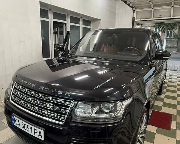 Чорний Ленд Ровер Рендж Ровер, об'ємом двигуна 5 л та пробігом 201 тис. км за 29000 $, фото 7 на Automoto.ua
