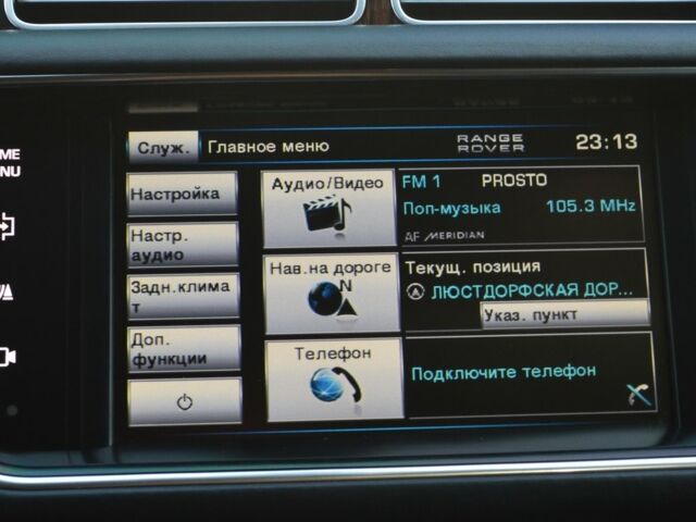 Черный Ленд Ровер Рендж Ровер, объемом двигателя 4.4 л и пробегом 112 тыс. км за 42000 $, фото 34 на Automoto.ua