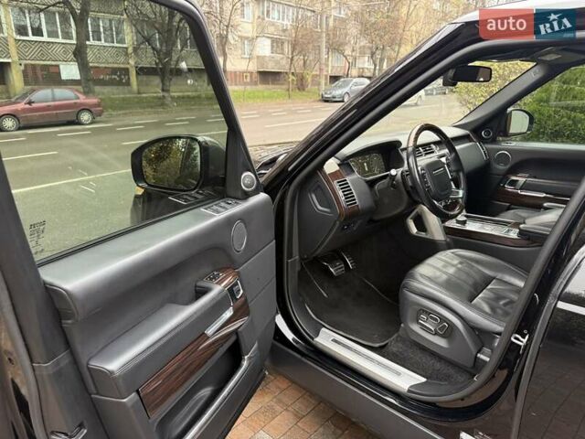 Чорний Ленд Ровер Рендж Ровер, об'ємом двигуна 5 л та пробігом 175 тис. км за 26950 $, фото 52 на Automoto.ua