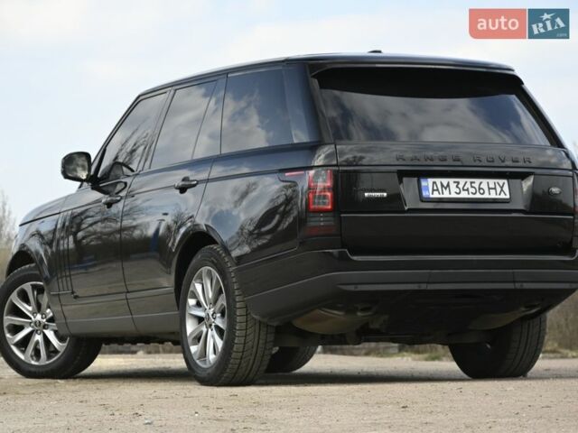 Черный Ленд Ровер Рендж Ровер, объемом двигателя 4.4 л и пробегом 205 тыс. км за 33900 $, фото 18 на Automoto.ua