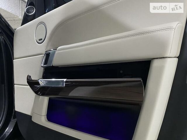 Черный Ленд Ровер Рендж Ровер, объемом двигателя 3 л и пробегом 220 тыс. км за 29900 $, фото 92 на Automoto.ua