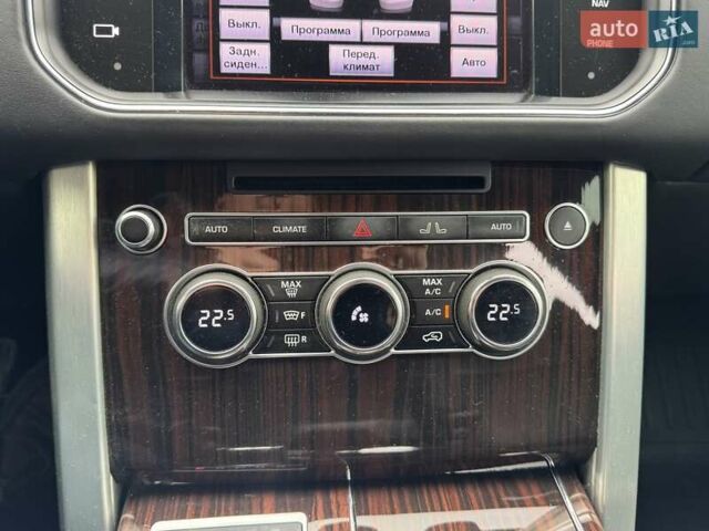 Черный Ленд Ровер Рендж Ровер, объемом двигателя 3 л и пробегом 183 тыс. км за 28900 $, фото 6 на Automoto.ua