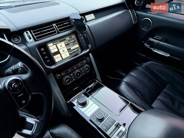 Черный Ленд Ровер Рендж Ровер, объемом двигателя 4.37 л и пробегом 207 тыс. км за 31500 $, фото 72 на Automoto.ua