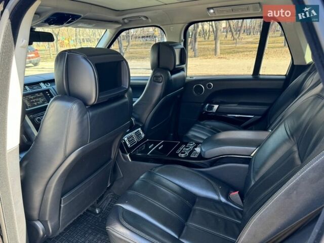 Чорний Ленд Ровер Рендж Ровер, об'ємом двигуна 4.37 л та пробігом 201 тис. км за 29500 $, фото 6 на Automoto.ua