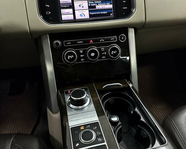 Чорний Ленд Ровер Рендж Ровер, об'ємом двигуна 4.37 л та пробігом 216 тис. км за 27500 $, фото 23 на Automoto.ua