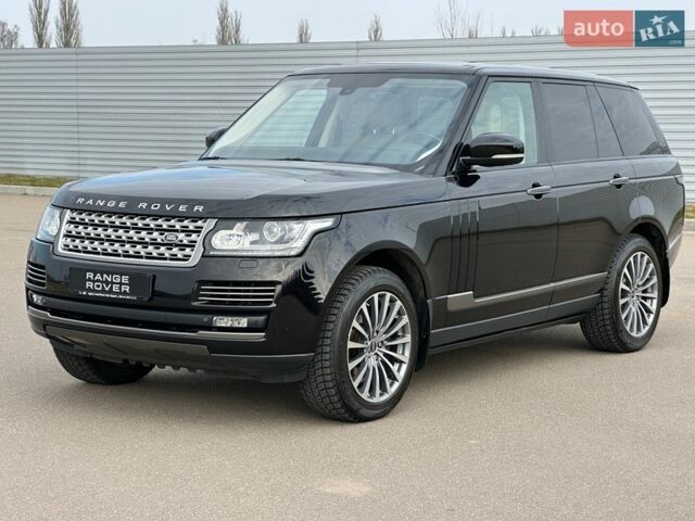 Черный Ленд Ровер Рендж Ровер, объемом двигателя 5 л и пробегом 52 тыс. км за 37800 $, фото 2 на Automoto.ua