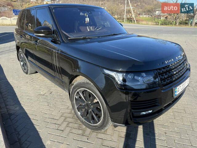 Черный Ленд Ровер Рендж Ровер, объемом двигателя 2.99 л и пробегом 225 тыс. км за 30000 $, фото 14 на Automoto.ua