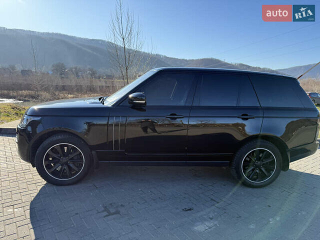 Черный Ленд Ровер Рендж Ровер, объемом двигателя 2.99 л и пробегом 225 тыс. км за 30000 $, фото 9 на Automoto.ua