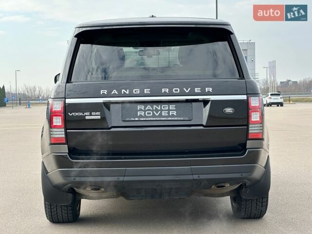 Черный Ленд Ровер Рендж Ровер, объемом двигателя 5 л и пробегом 52 тыс. км за 37800 $, фото 5 на Automoto.ua