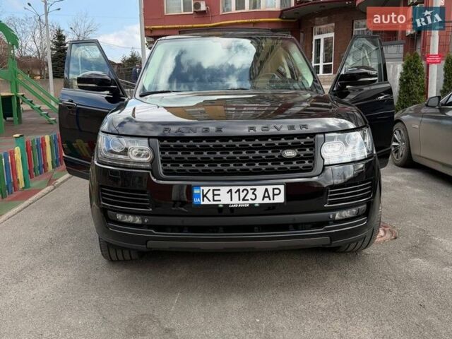 Чорний Ленд Ровер Рендж Ровер, об'ємом двигуна 5 л та пробігом 229 тис. км за 36999 $, фото 8 на Automoto.ua