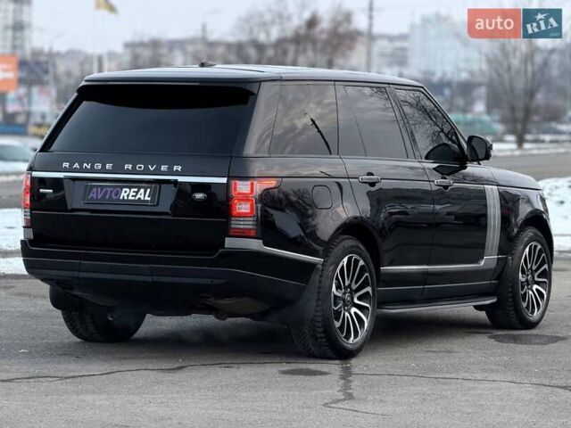 Черный Ленд Ровер Рендж Ровер, объемом двигателя 4.37 л и пробегом 207 тыс. км за 31500 $, фото 18 на Automoto.ua