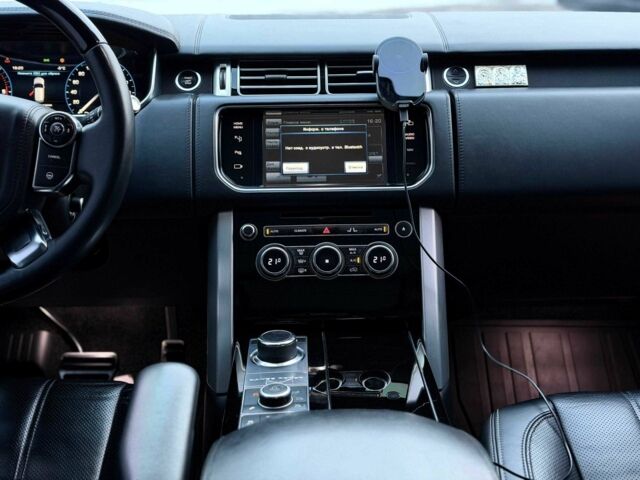 Черный Ленд Ровер Рендж Ровер, объемом двигателя 4.4 л и пробегом 207 тыс. км за 31500 $, фото 12 на Automoto.ua