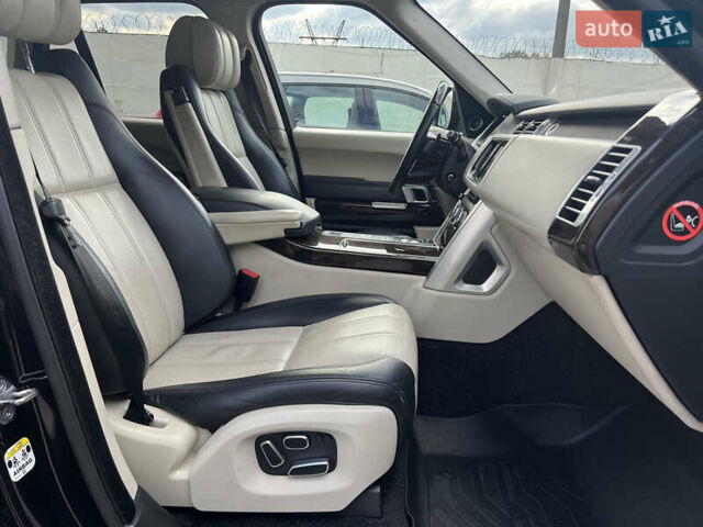 Чорний Ленд Ровер Рендж Ровер, об'ємом двигуна 4.37 л та пробігом 170 тис. км за 26500 $, фото 6 на Automoto.ua