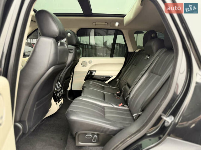Чорний Ленд Ровер Рендж Ровер, об'ємом двигуна 4.39 л та пробігом 200 тис. км за 37400 $, фото 14 на Automoto.ua