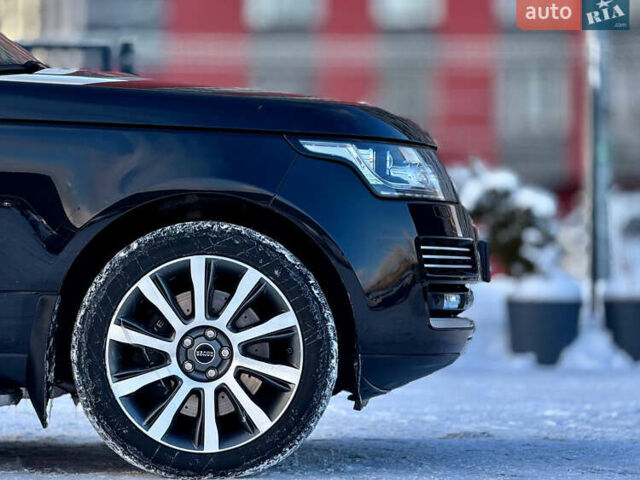 Черный Ленд Ровер Рендж Ровер, объемом двигателя 5 л и пробегом 240 тыс. км за 30900 $, фото 9 на Automoto.ua