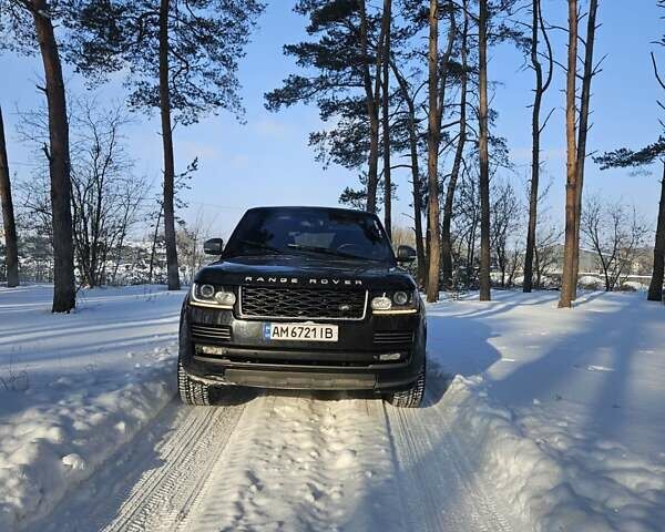 Чорний Ленд Ровер Рендж Ровер, об'ємом двигуна 5 л та пробігом 186 тис. км за 31000 $, фото 13 на Automoto.ua