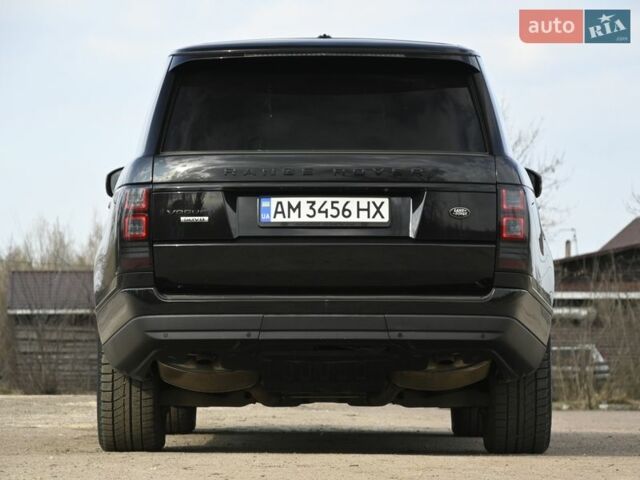 Черный Ленд Ровер Рендж Ровер, объемом двигателя 4.4 л и пробегом 205 тыс. км за 33900 $, фото 23 на Automoto.ua