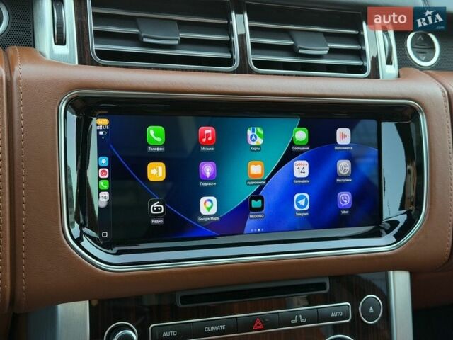 Черный Ленд Ровер Рендж Ровер, объемом двигателя 5 л и пробегом 77 тыс. км за 39999 $, фото 51 на Automoto.ua