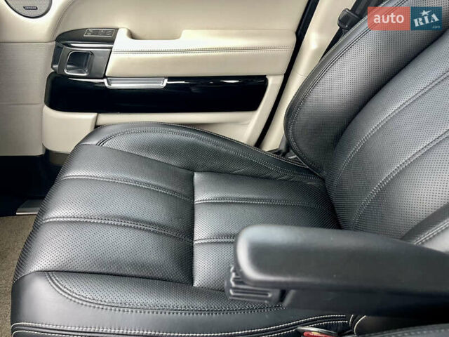 Чорний Ленд Ровер Рендж Ровер, об'ємом двигуна 5 л та пробігом 93 тис. км за 40000 $, фото 50 на Automoto.ua