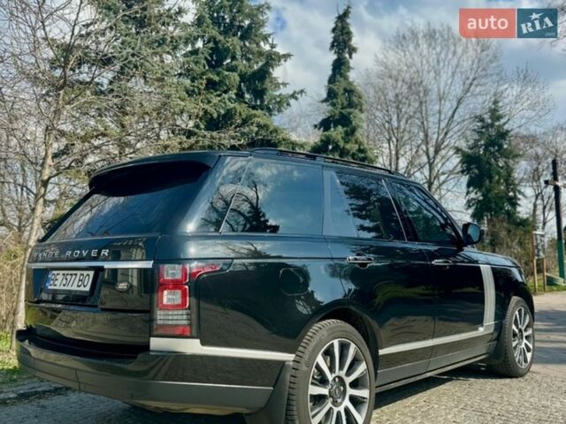 Чорний Ленд Ровер Рендж Ровер, об'ємом двигуна 4.37 л та пробігом 166 тис. км за 33900 $, фото 12 на Automoto.ua