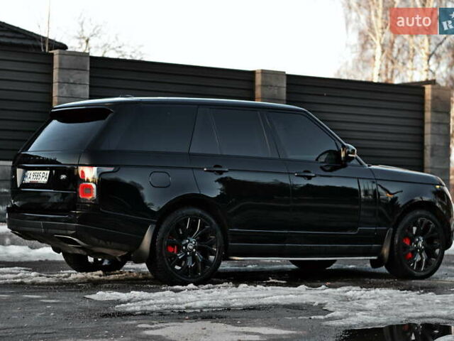 Чорний Ленд Ровер Рендж Ровер, об'ємом двигуна 5 л та пробігом 206 тис. км за 27800 $, фото 8 на Automoto.ua