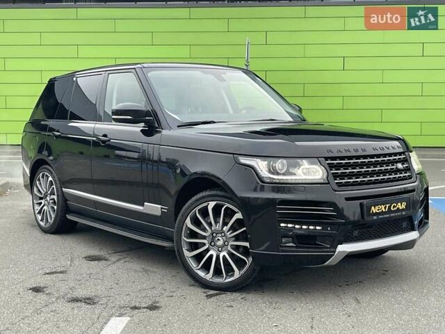 Черный Ленд Ровер Рендж Ровер, объемом двигателя 4.4 л и пробегом 132 тыс. км за 36900 $, фото 3 на Automoto.ua