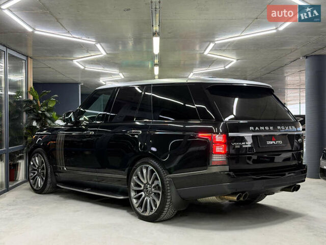 Черный Ленд Ровер Рендж Ровер, объемом двигателя 5 л и пробегом 150 тыс. км за 37500 $, фото 10 на Automoto.ua