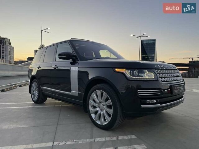 Чорний Ленд Ровер Рендж Ровер, об'ємом двигуна 5 л та пробігом 125 тис. км за 41000 $, фото 45 на Automoto.ua