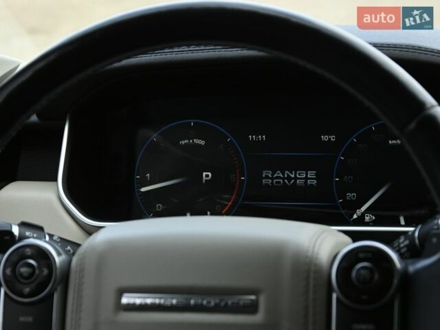 Черный Ленд Ровер Рендж Ровер, объемом двигателя 4.4 л и пробегом 205 тыс. км за 33900 $, фото 66 на Automoto.ua